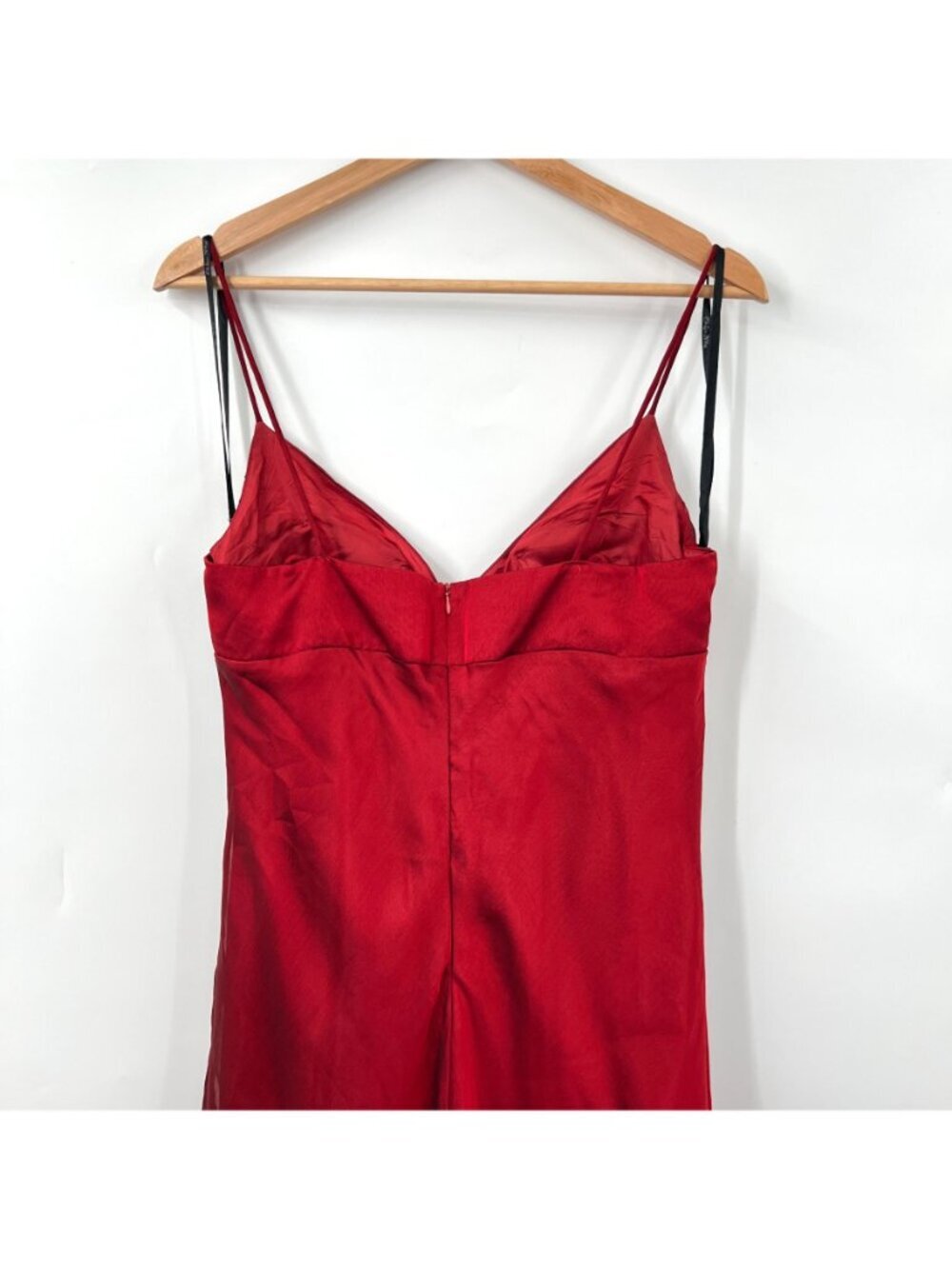 Chelsea Nites Ruffle Front Maxi Dress - Picture 6 of 6